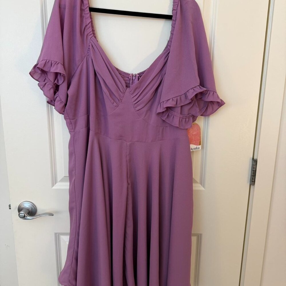Cute purple Arula dress